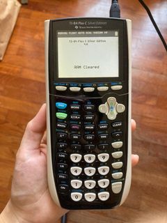 TI-84 Plus C Silver Graphic Calculator