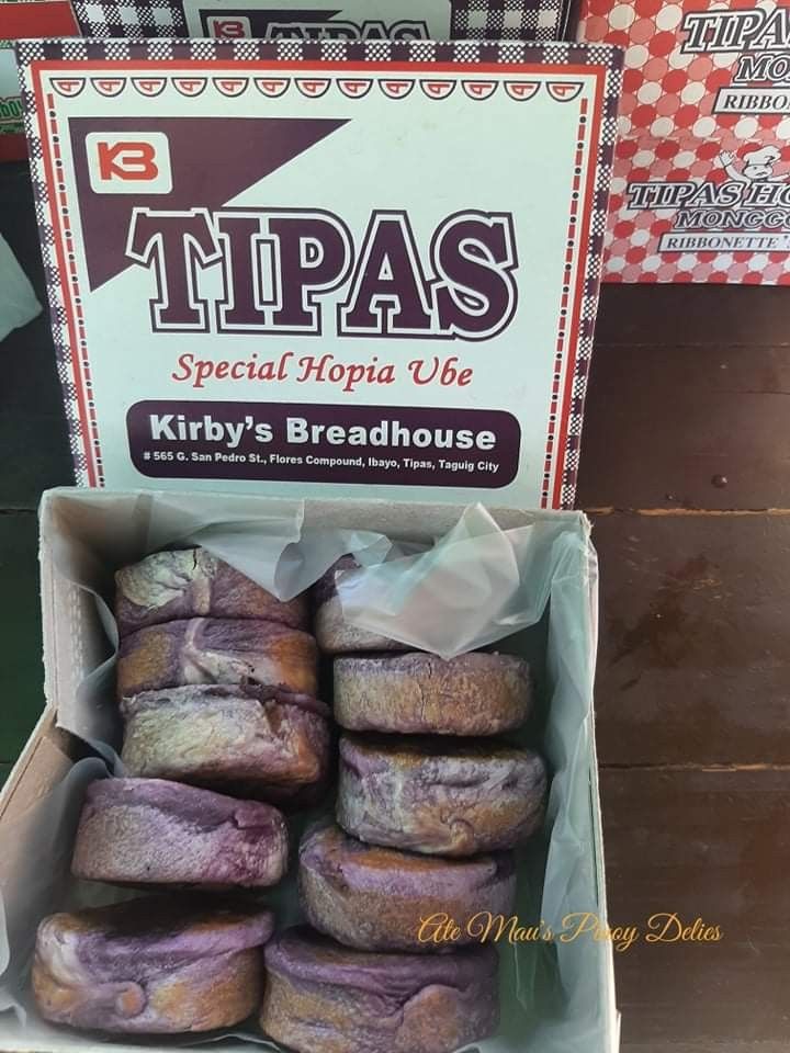 TIPAS HOPIA (Category: Homemade Bakes) located in Manila. Submitted by syeduardo122119 (Listing ID 1231957373, Image 2). Description: freshly baked tipas hopia. monggo/ube/assorted @65 baboy @70 special flavors @85 09560934645.