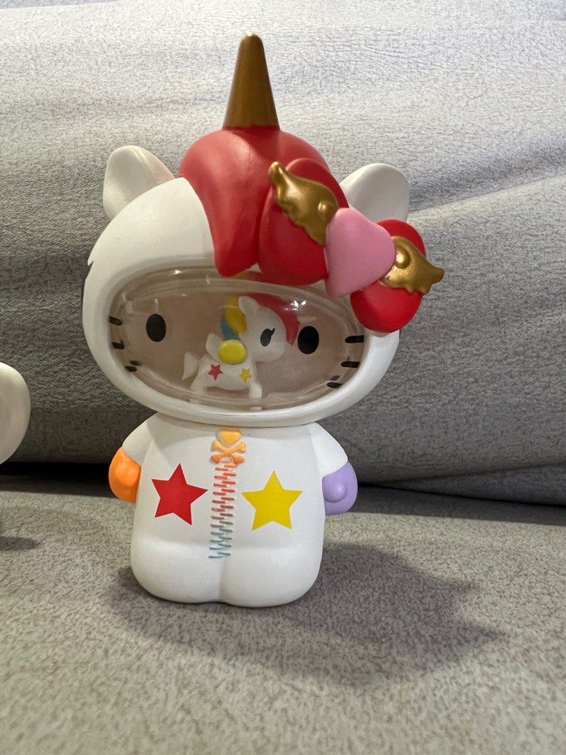 Kidrobot Hello Kitty and Friends 3 Unicorn Plush Charms Kuromi