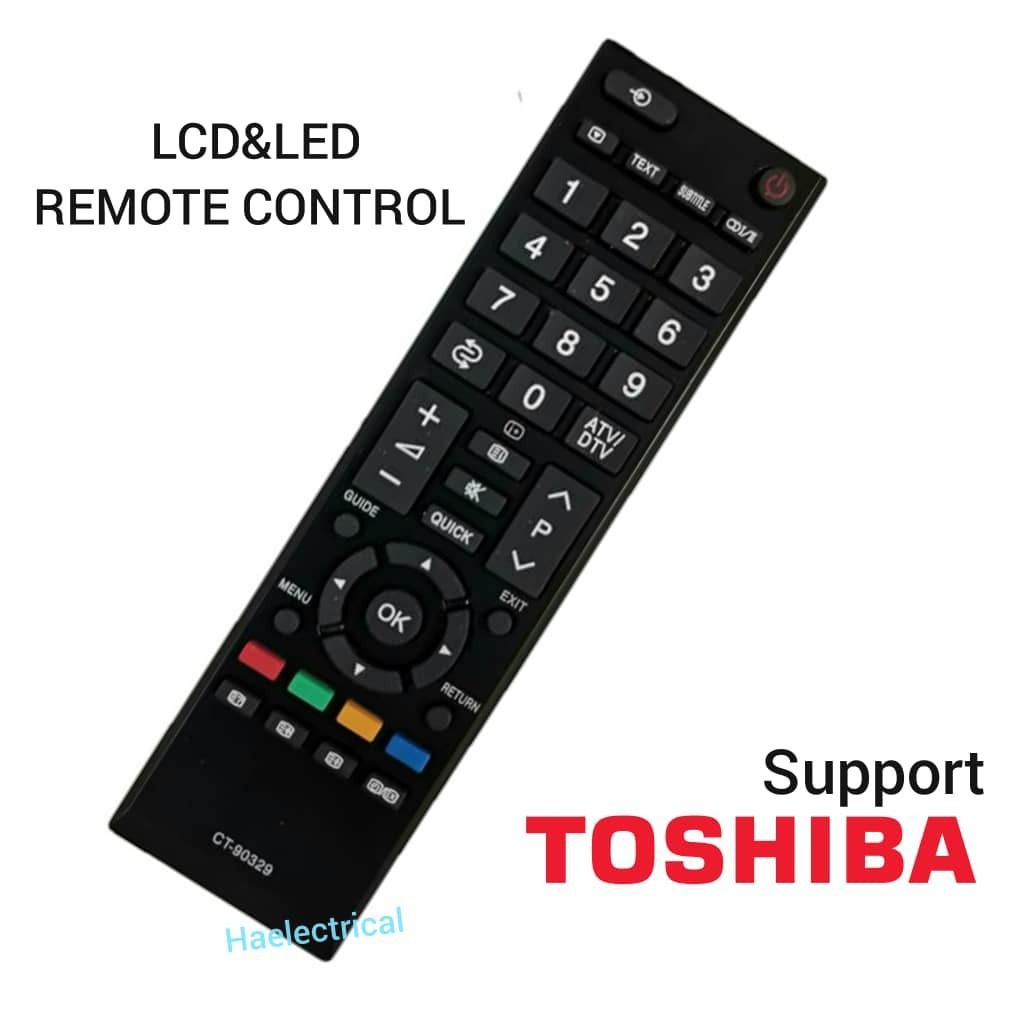Toshiba TV Remote Control CT 90329 TV Home Appliances TV