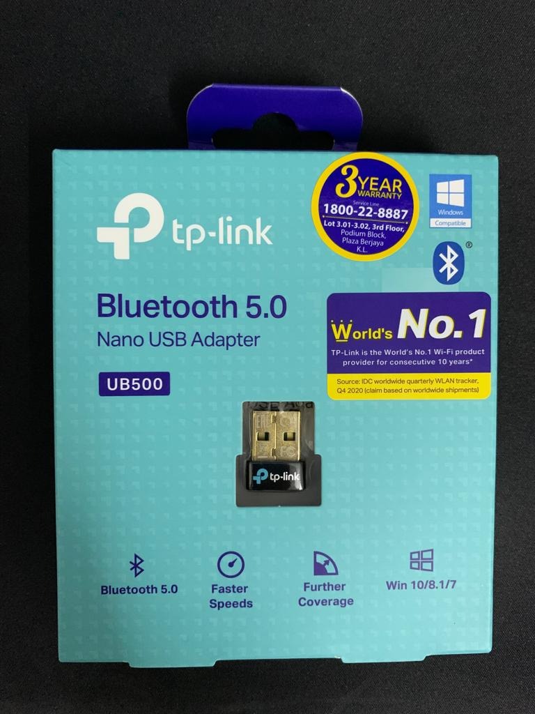TPLINK UB500 BLUETOOTH 5.0 NANO USB BLUETOOTH ADAPTER, Computers