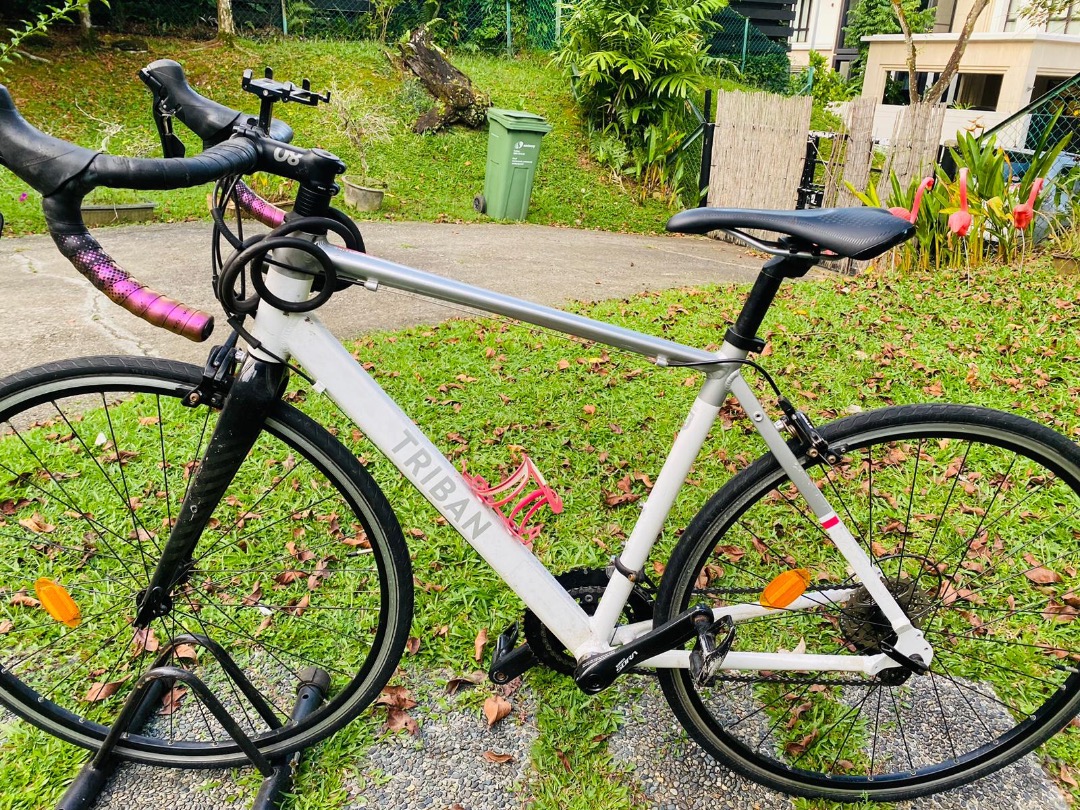 Triban regular women's road bike on sale