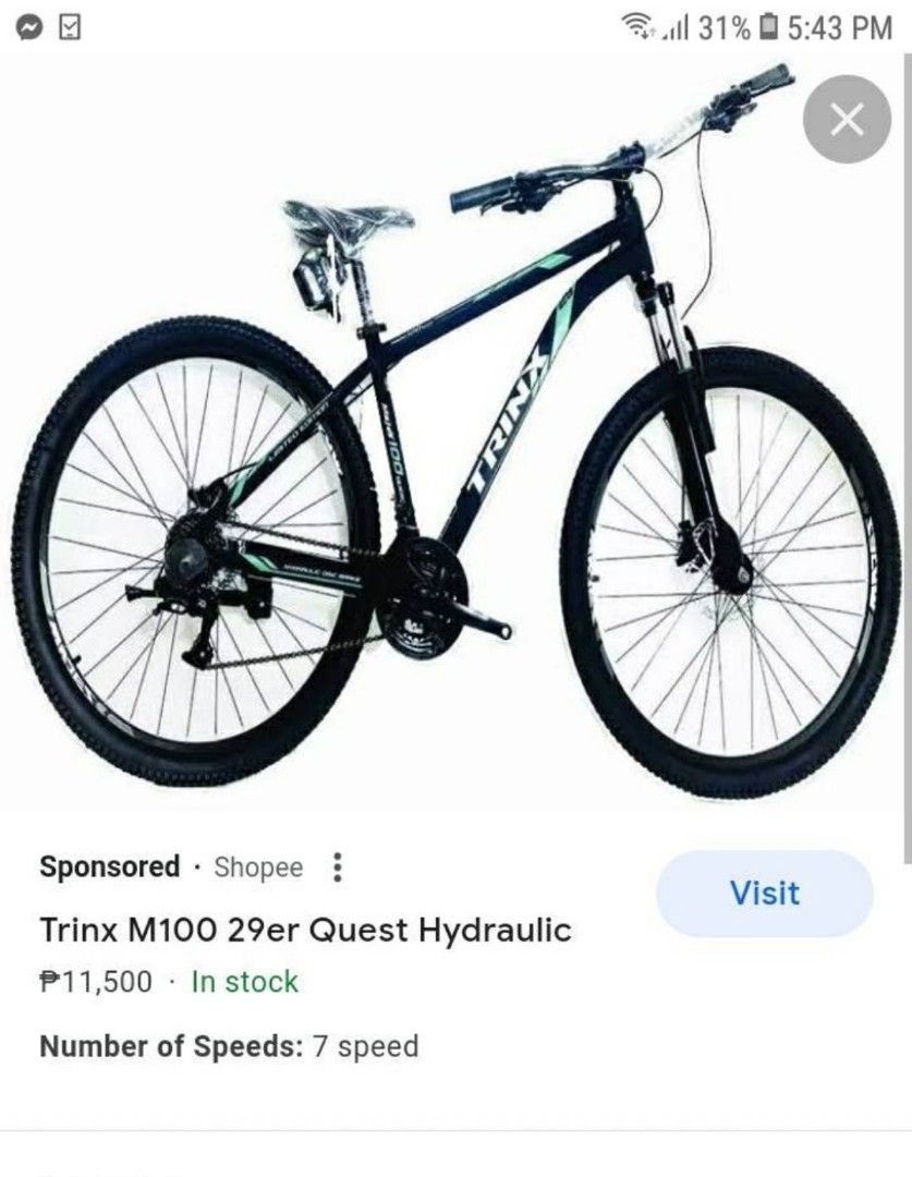 Trinx m100 29er new arrivals