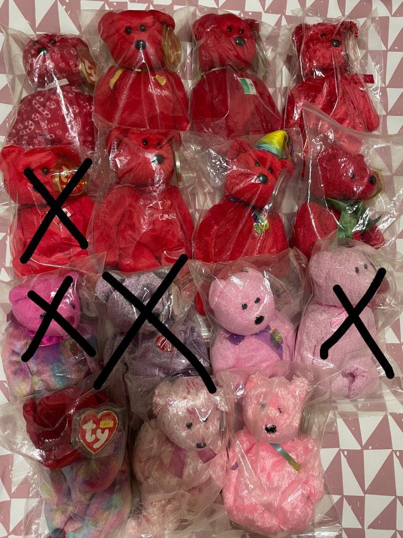 Beanie babies in bulk hotsell