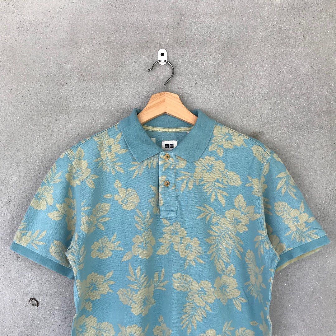 Uniqlo 2025 floral polo