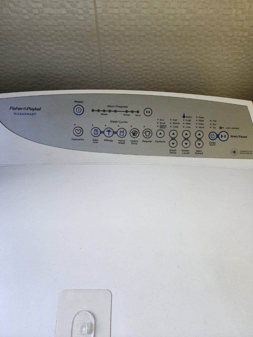 Used Fisher Paykel washing machine, TV & Home Appliances, Washing