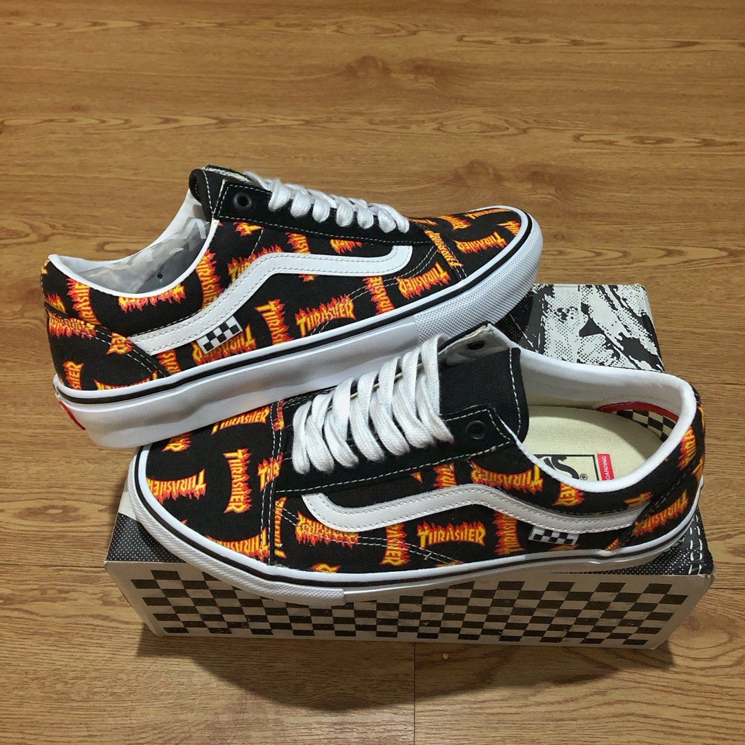 Sepatu vans shop x thrasher