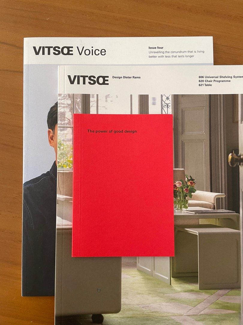 Vitsoe materials and power of good design, Hobbies & Toys, Books