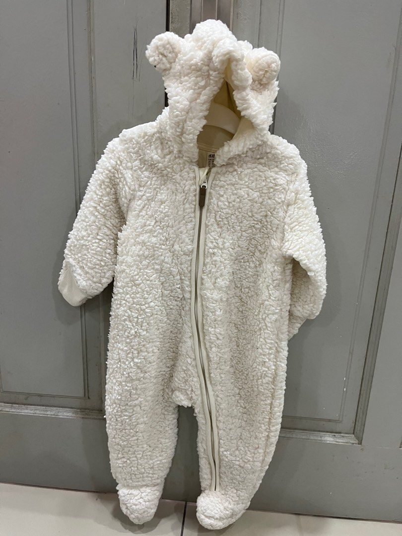 H M Winter baby onesie Babies Kids Babies Kids Fashion on
