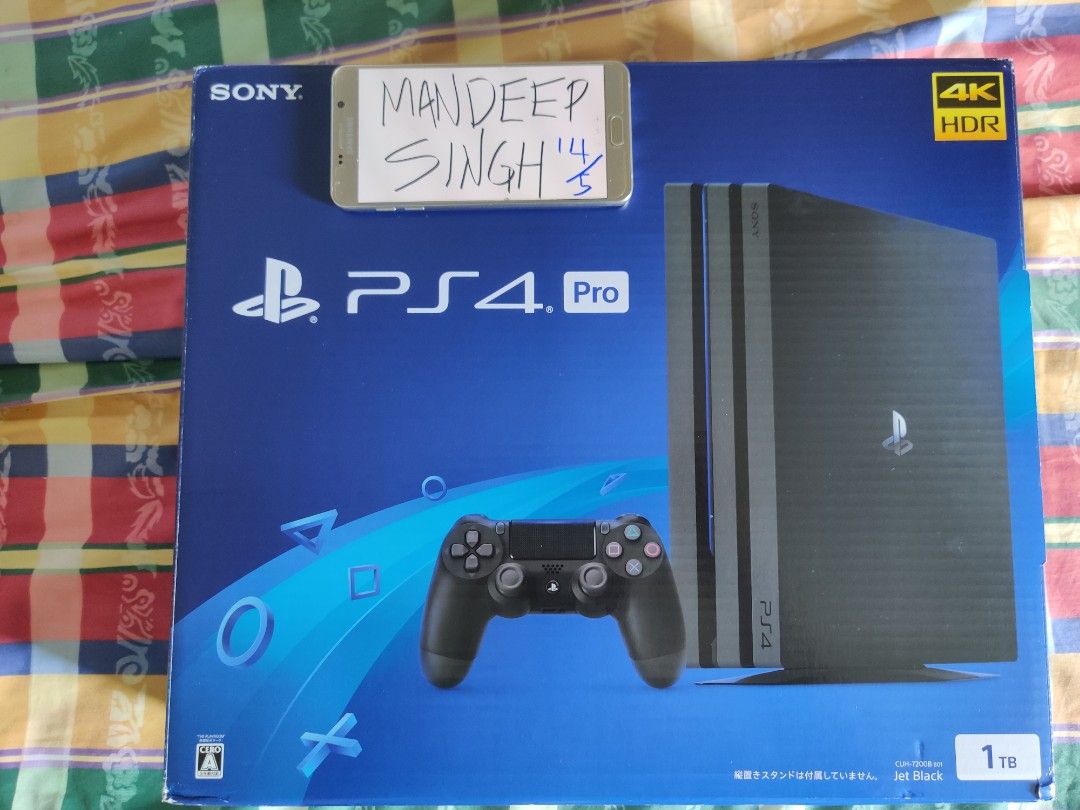 WTS PS4 PRO 1TB CUH 7200B UNUSED, Video Gaming, Video Game