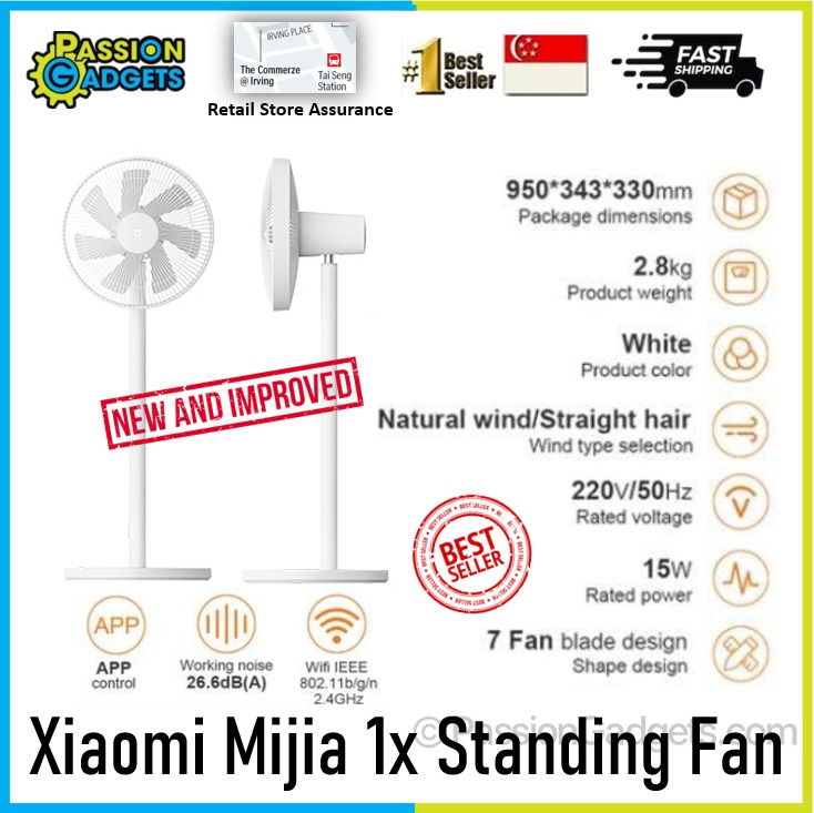 Photo inspiration: Visual Reference: Xiaomi Mijia Smart Standing Fan 1X Upgrade Version Electric Floor
