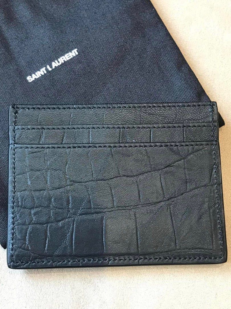 YSL Card Holder, Luxury, Bags & Wallets on Carousell
