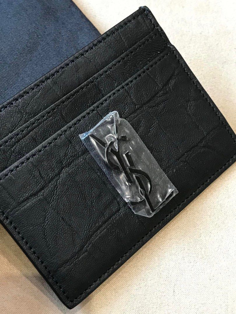 YSL Card Holder, Luxury, Bags & Wallets on Carousell