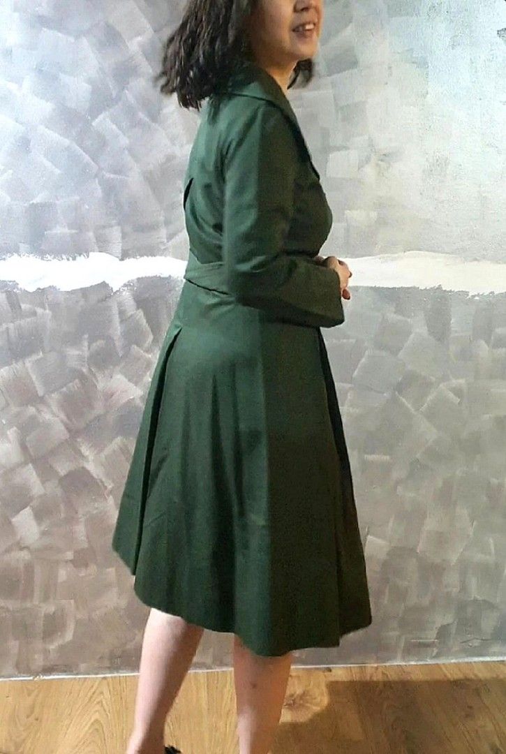 ZARA green dress - Kelly Green coat dress - retro dresses - size S, Women's Fashion, Dresses & Sets, Dresses on Carousell ZARA green dress - Kelly Green coat dress - retro dresses - size S, Women's Fashion, Dresses & Sets, Dresses on Carousell