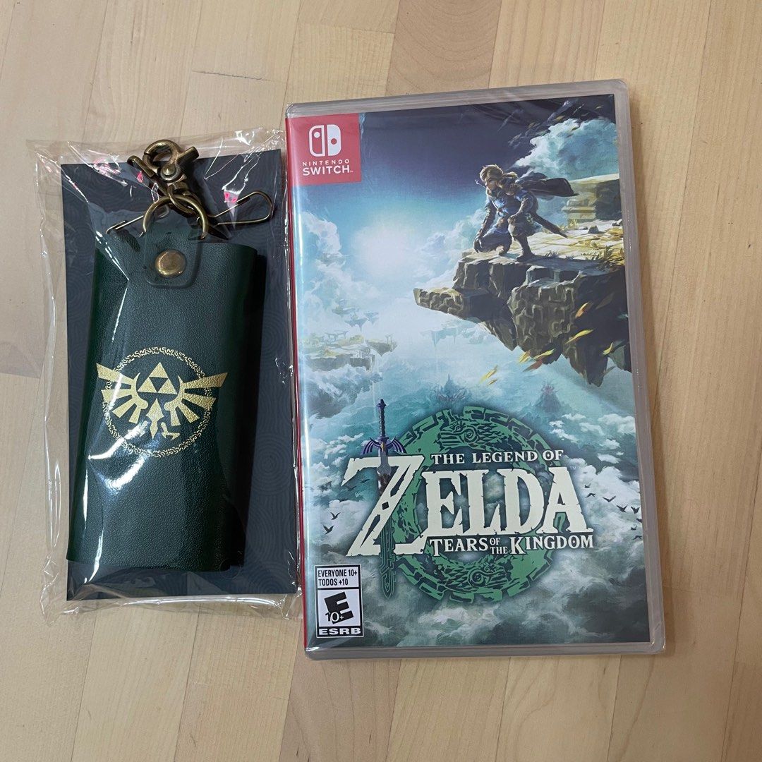 Zelda Tears of the Kingdom new sealed with preorder bonus, Video Gaming