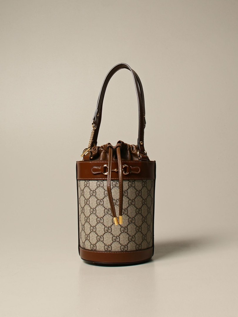 100%Gucci Horsebit 1955 bucket bag