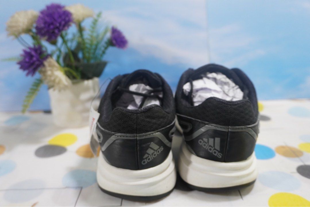183.Adidas Adiprene Equipment Black Size 40.5 Insole 25 cm Made in vietnam