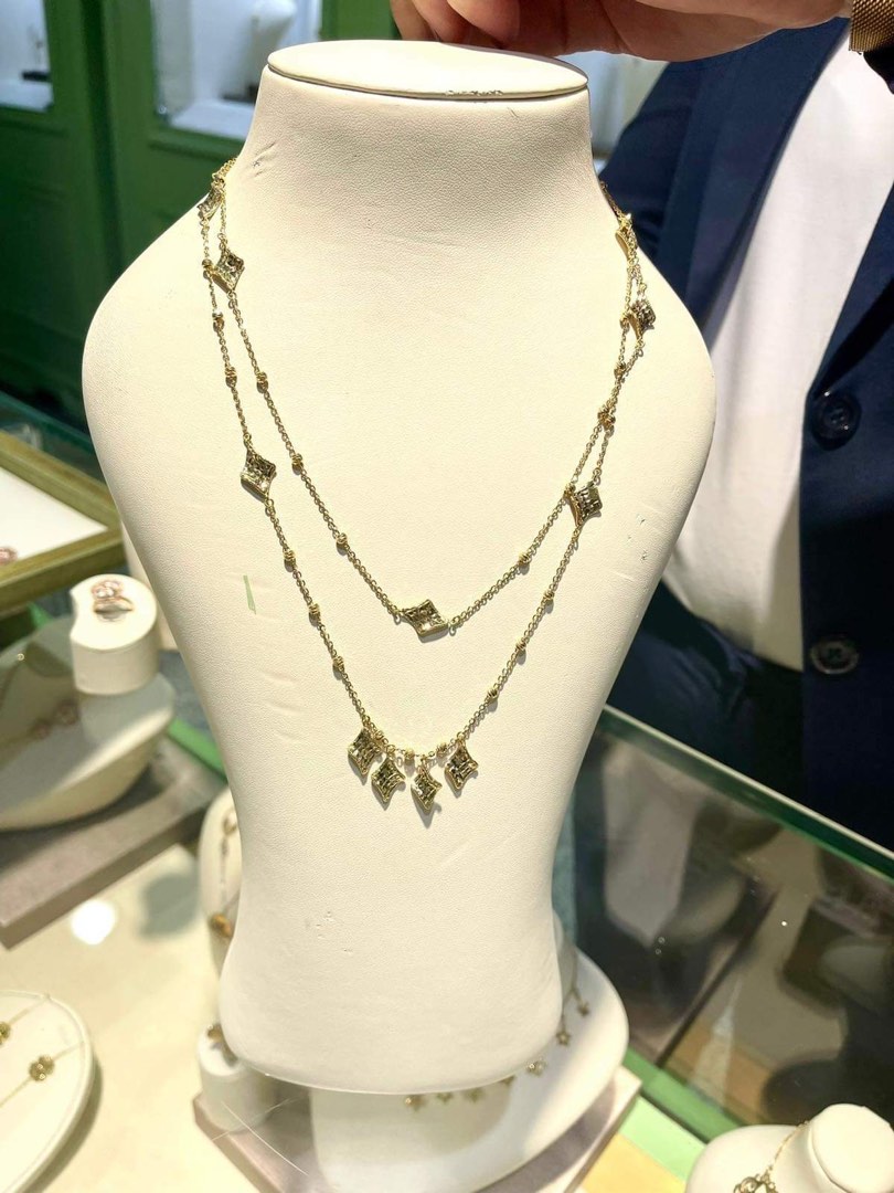 18K GOLD NECKLACE FROM QATAR on Carousell