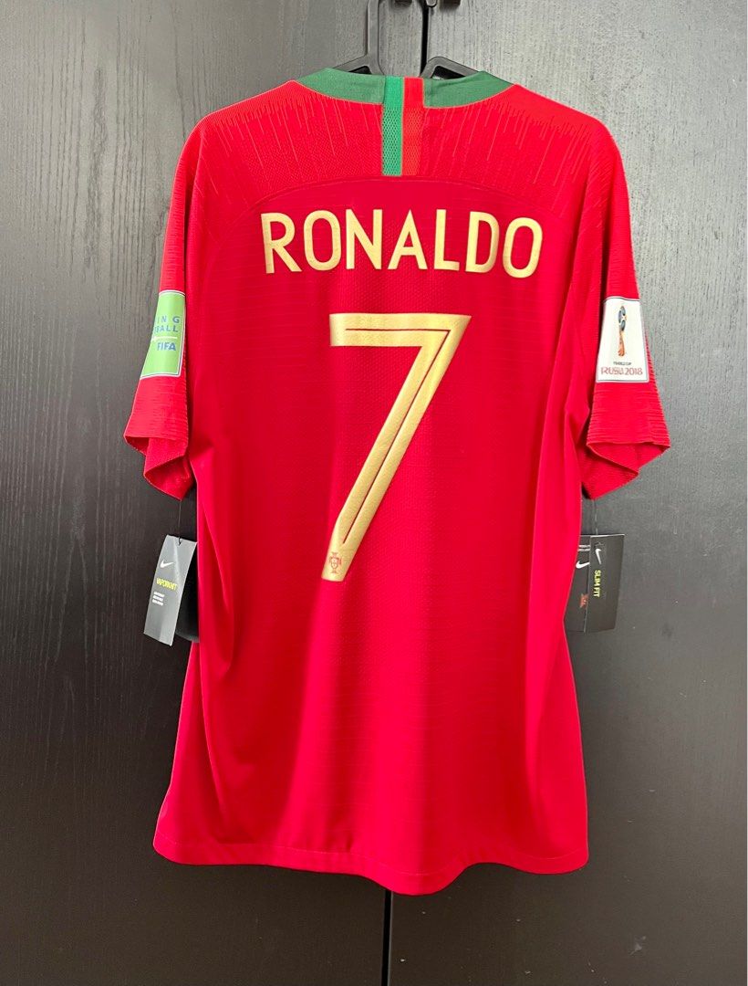 2018 Portugal Vaporknit Home Jersey with RONALDO 7 Men s Fashion