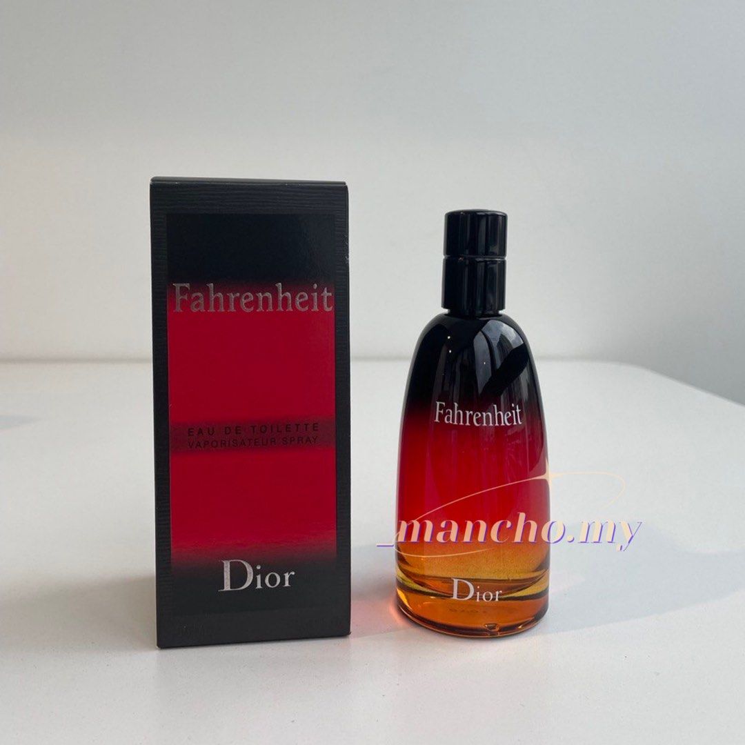 Authentic Dior Fahrenheit EDT 100ml Beauty Personal Care