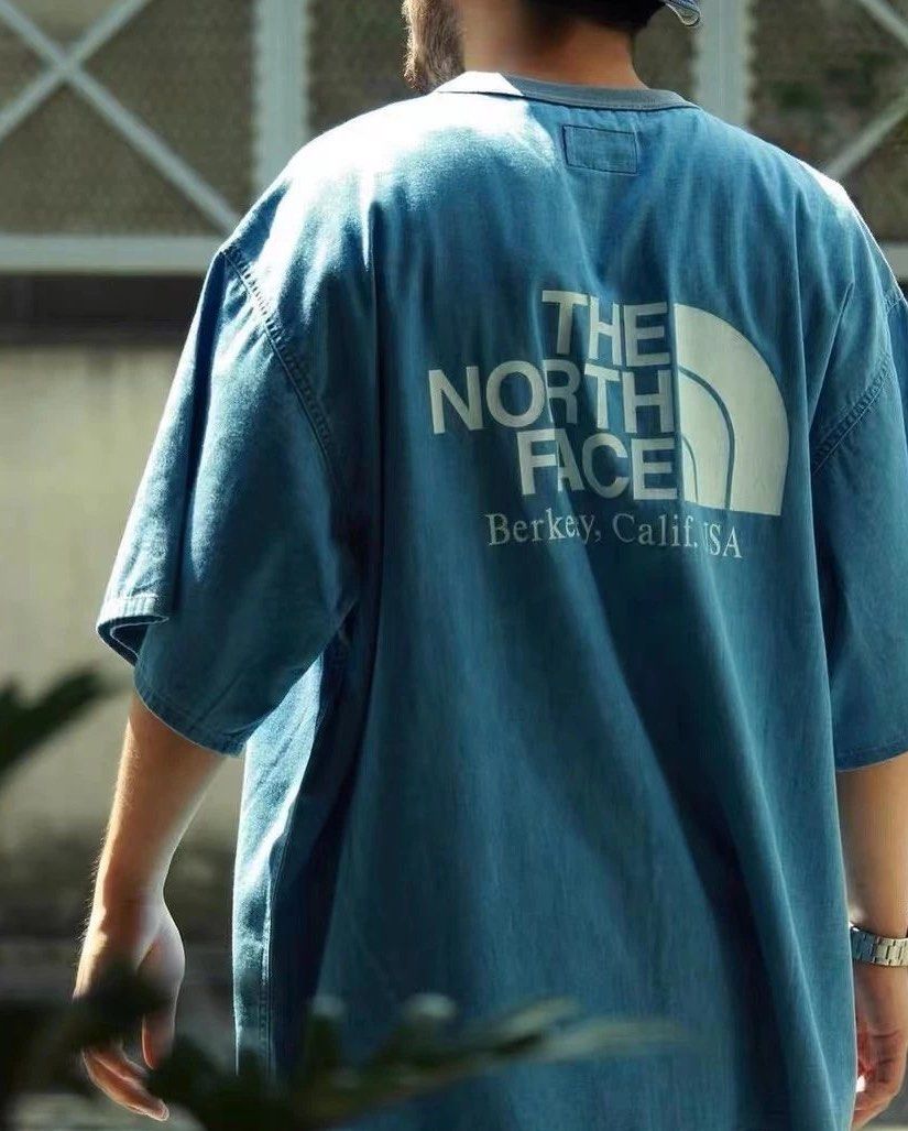 ナナミカ直営店限定別注 ノースフェイスパープルレーベル Tシャツ NT3269n