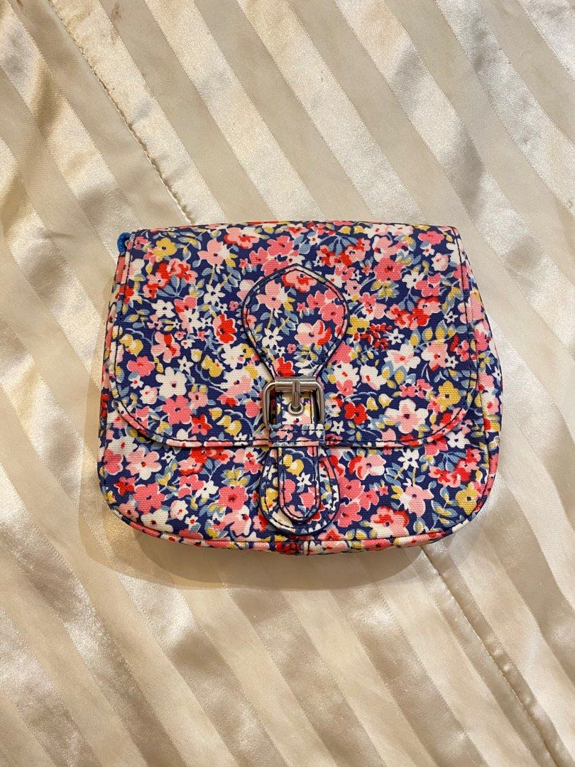 Cath kidston blue floral bag clearance