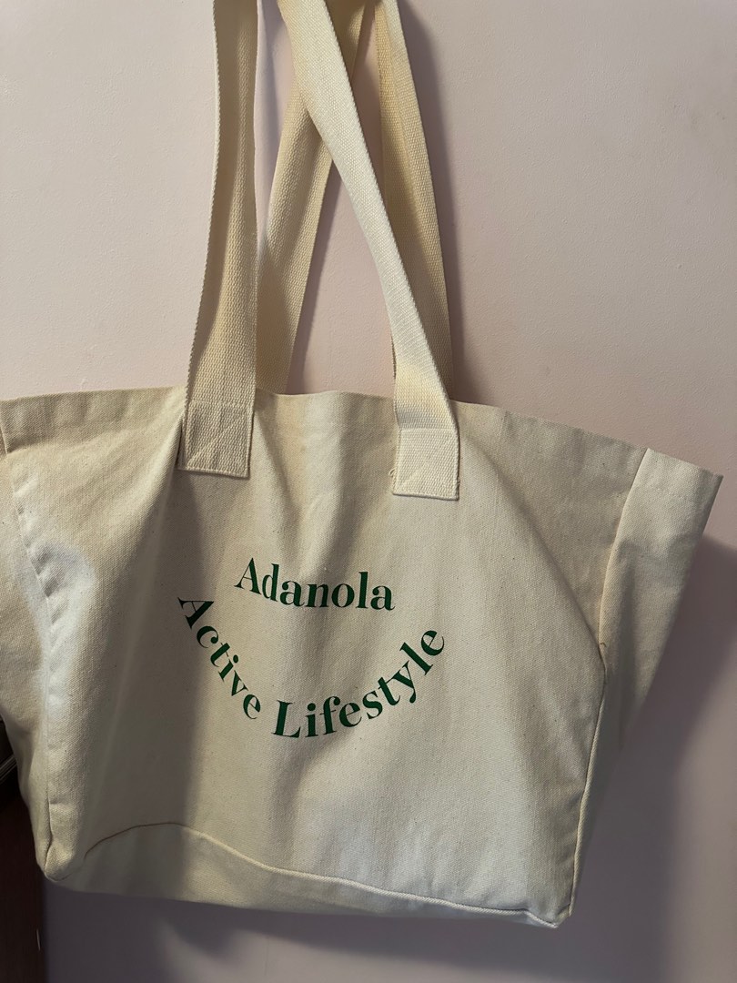 Adanola Canvas Tote Bag, Women's Fashion, Bags & Wallets, Tote Bags on
