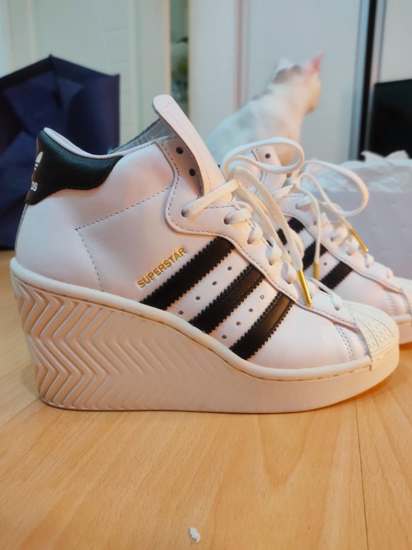 Wedge sneakers adidas for girls hot sale
