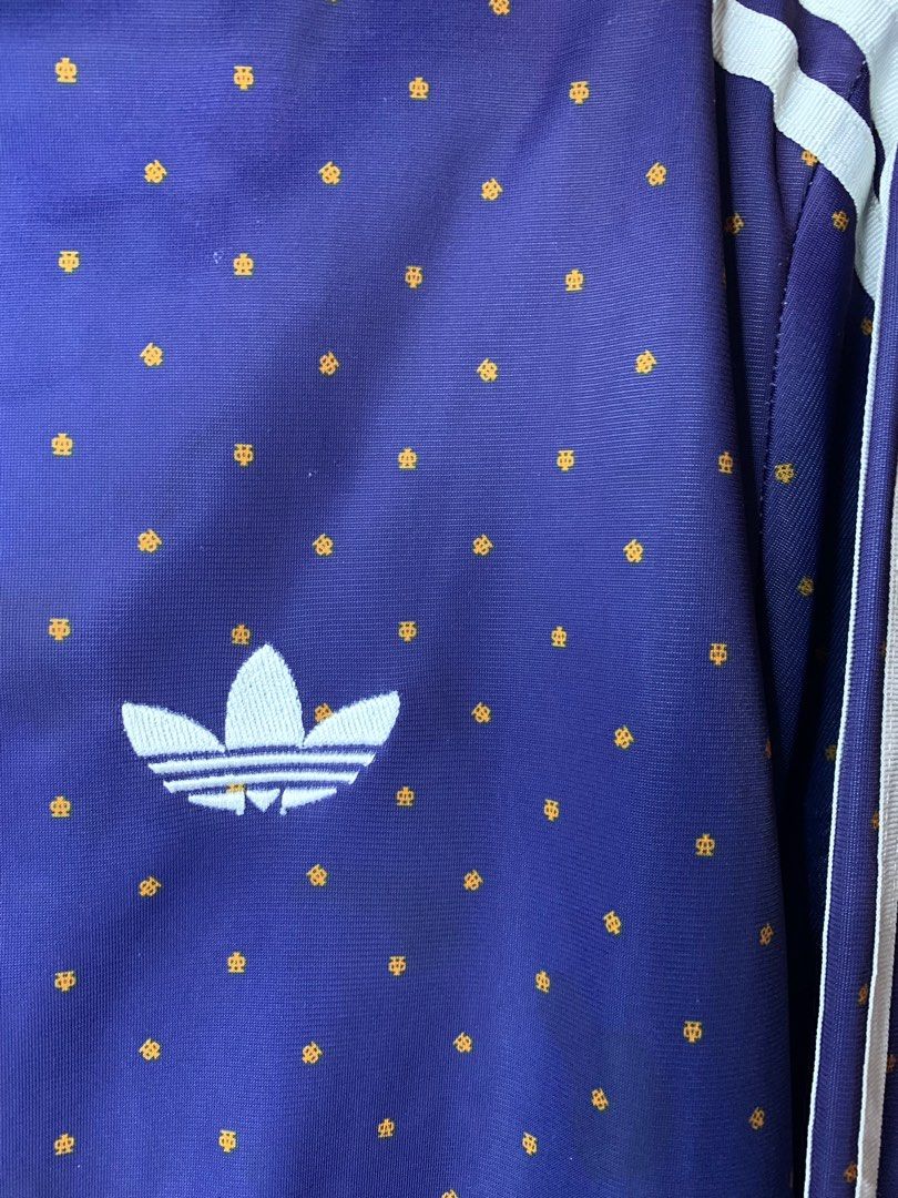 Adidas Track Jacket (Category: Coats, Jackets and Outerwear) located in Baguio. Submitted by THRIFThingWars (Listing ID 1232079907, Image 2). Description: Chest: 22.5" Length: 27" Size on Tag: M Issue: zip paint chips, run (photo 6), zip (photo 7) .
