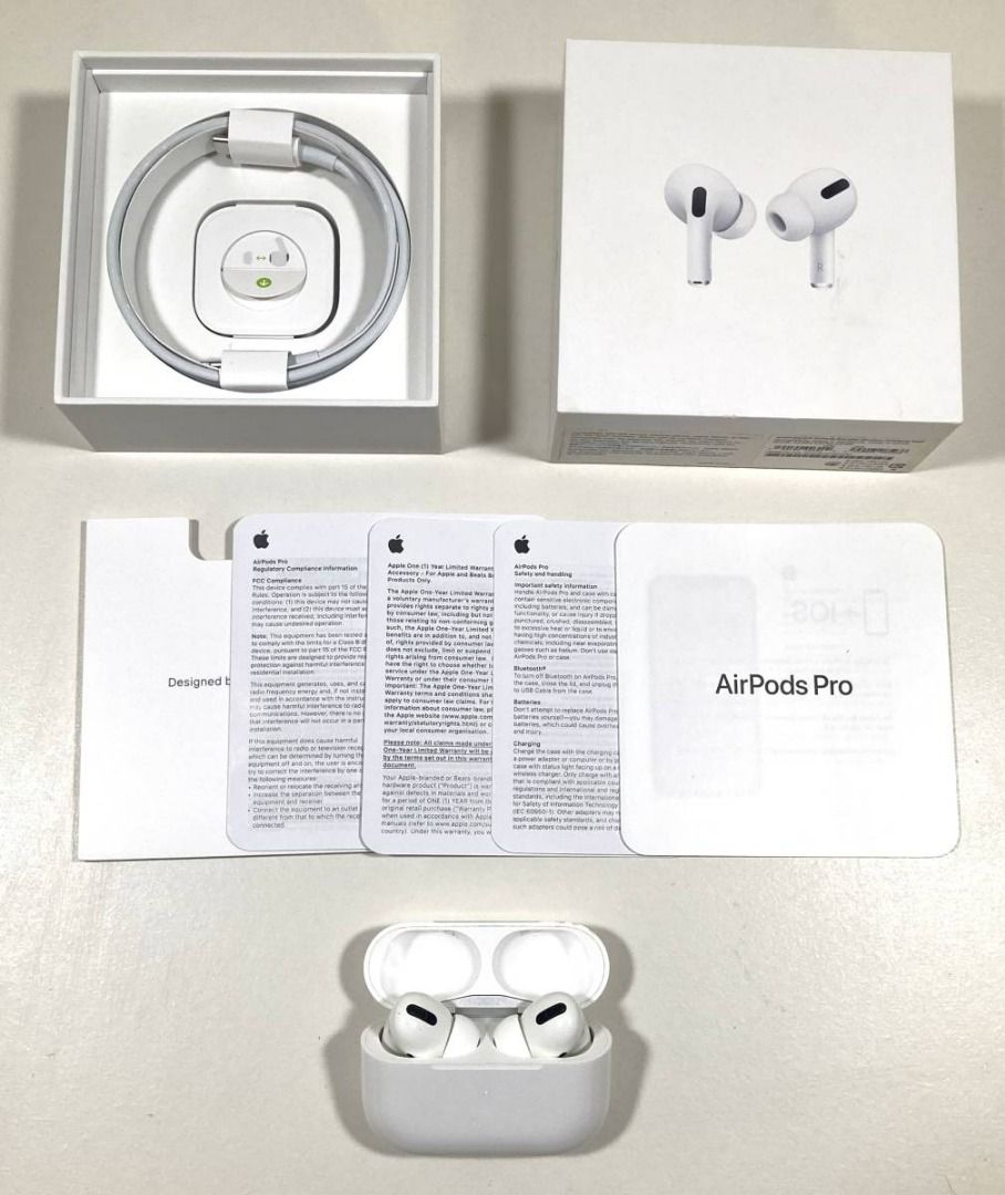 Apple AirPods Pro 第1代MWP22J/A, 音響器材, 耳機- Carousell