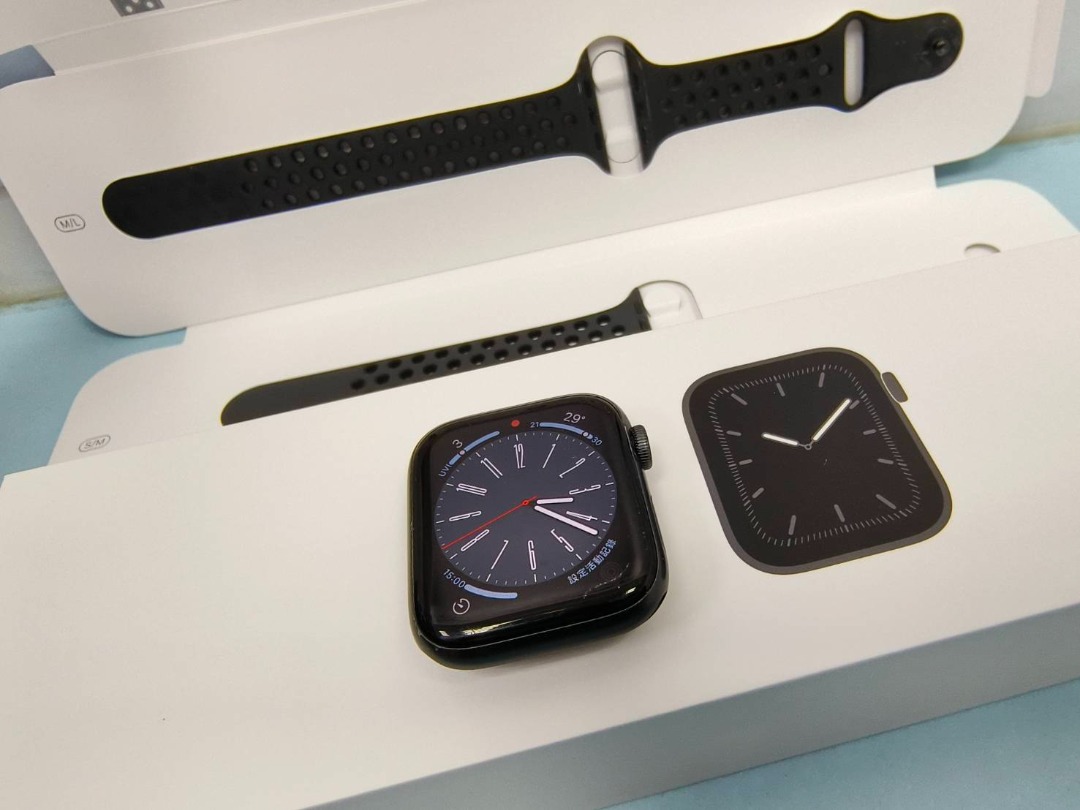 艾爾巴二手】APPLE WATCH S5 44MM GPS版(A2093) 太空灰#二手手錶#漢口
