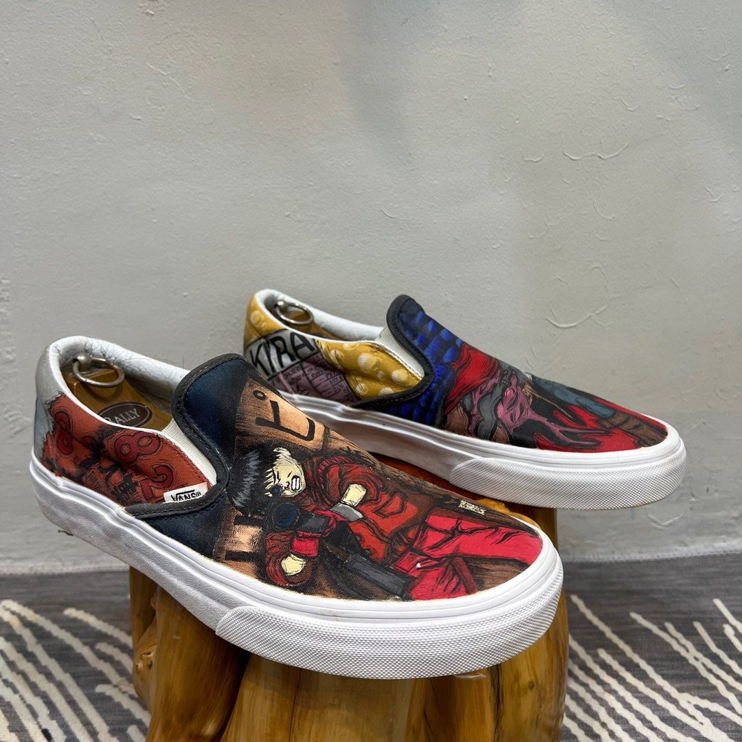 Custom marvel vans deals