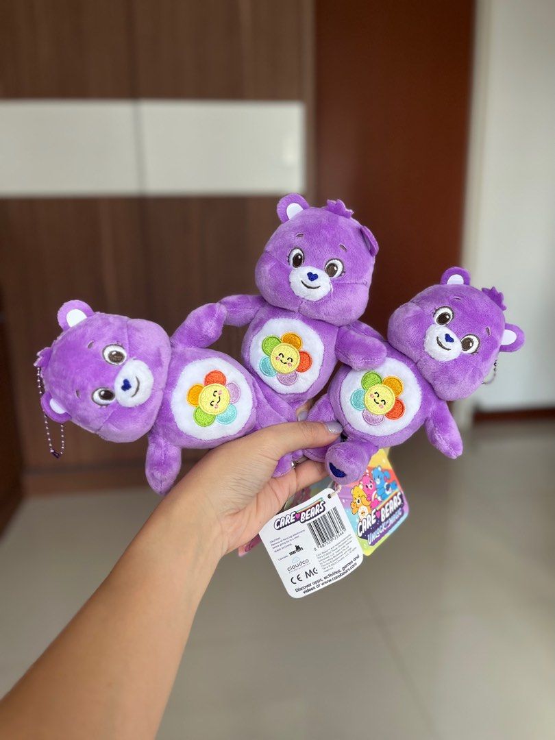 Care bear with rainbow flower on sale