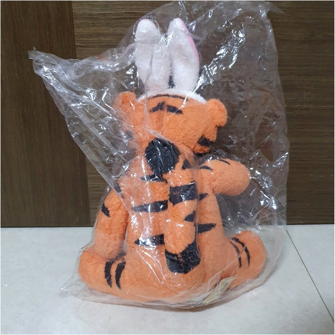 Authentic Cute Disney Tigger with Rabbit Ears 35cm Stuffed Plush Soft ...