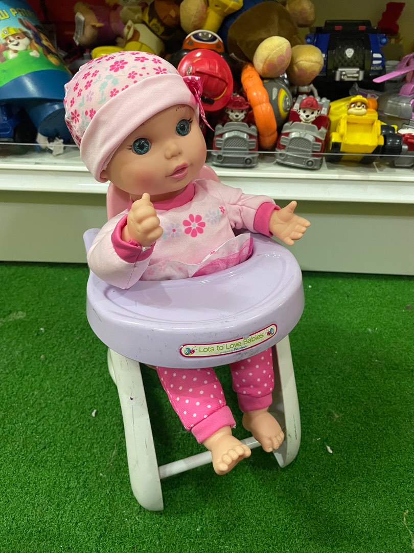 Fisher price baby top doll high chair
