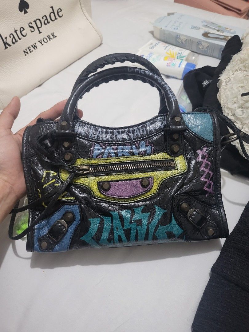 balenciaga mini graffiti