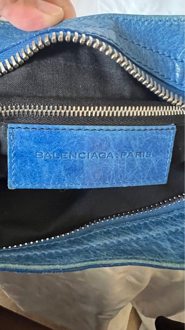 Balenciaga motorcycle bag giant silver hardware on Carousell