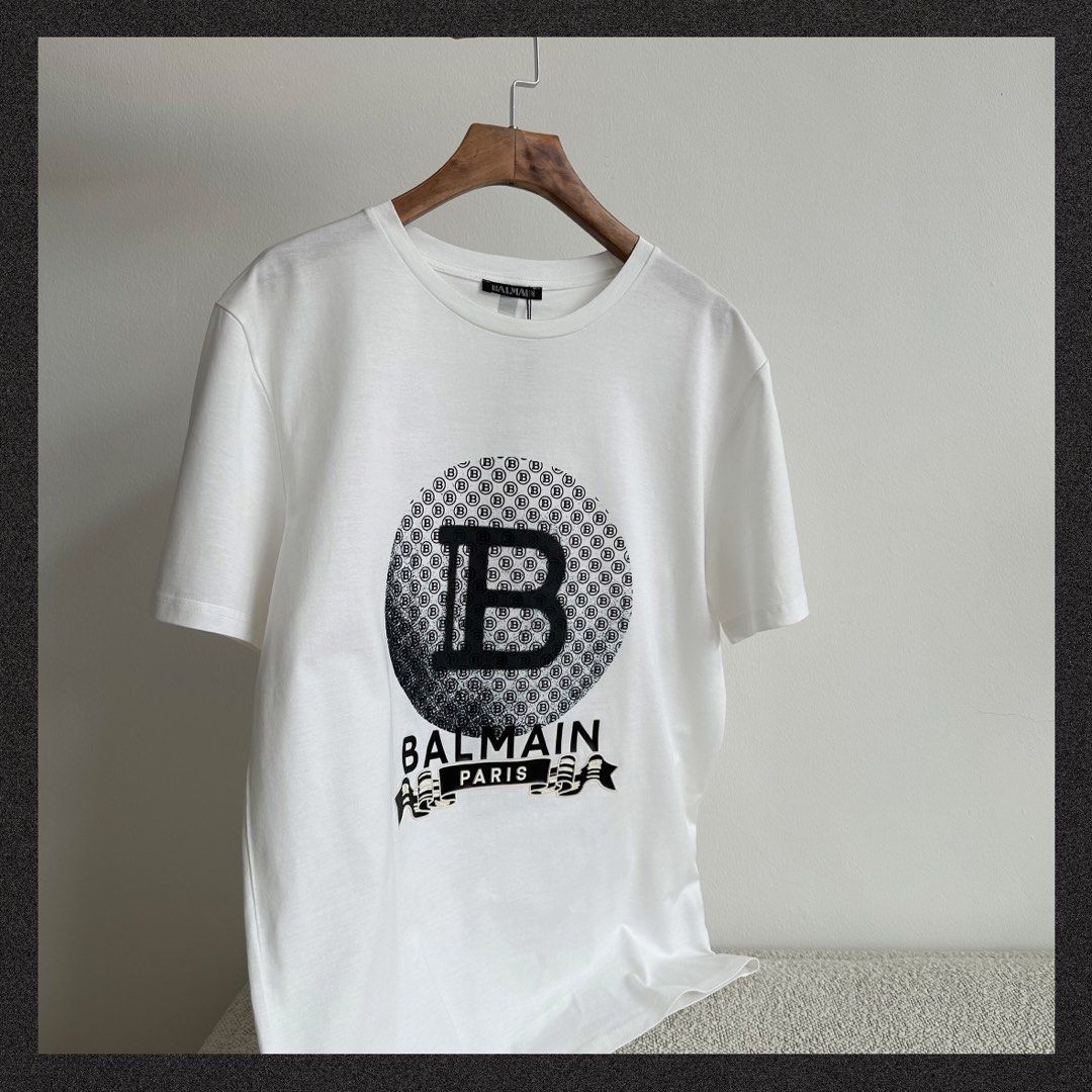 balmain mens t shirts