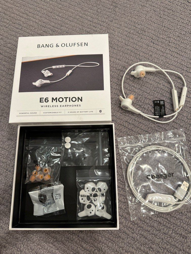 Bang Olufsen E6 Motion Wireless Earphones Audio Earphones on