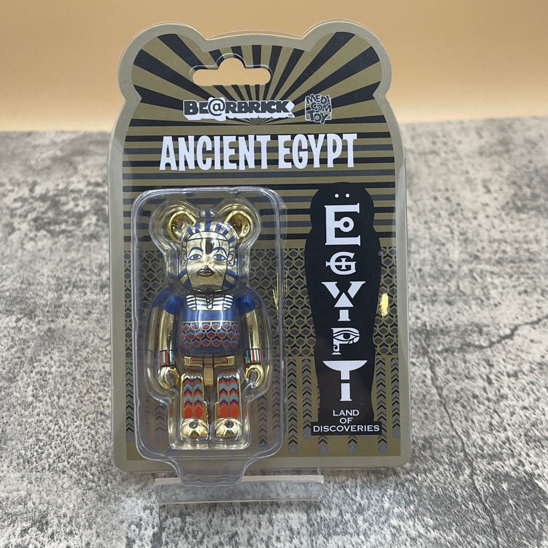 相場古代エジプト展限定　BE@RBRICK ANCIENT EGYPT 100%　ベアブリック　3個セット キューブリック、ベアブリック