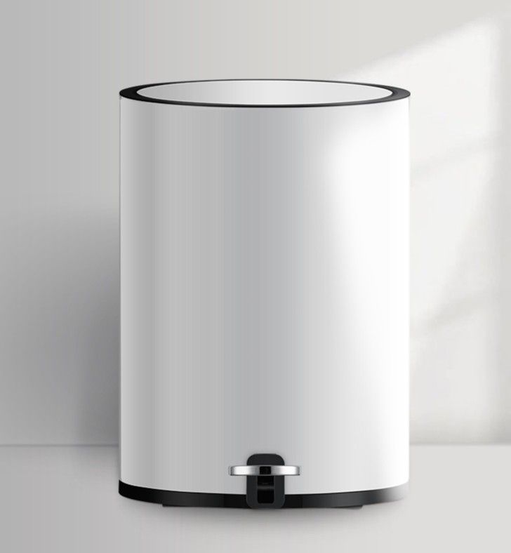 Bathroom waste bin, Furniture & Home Living, Cleaning & Homecare