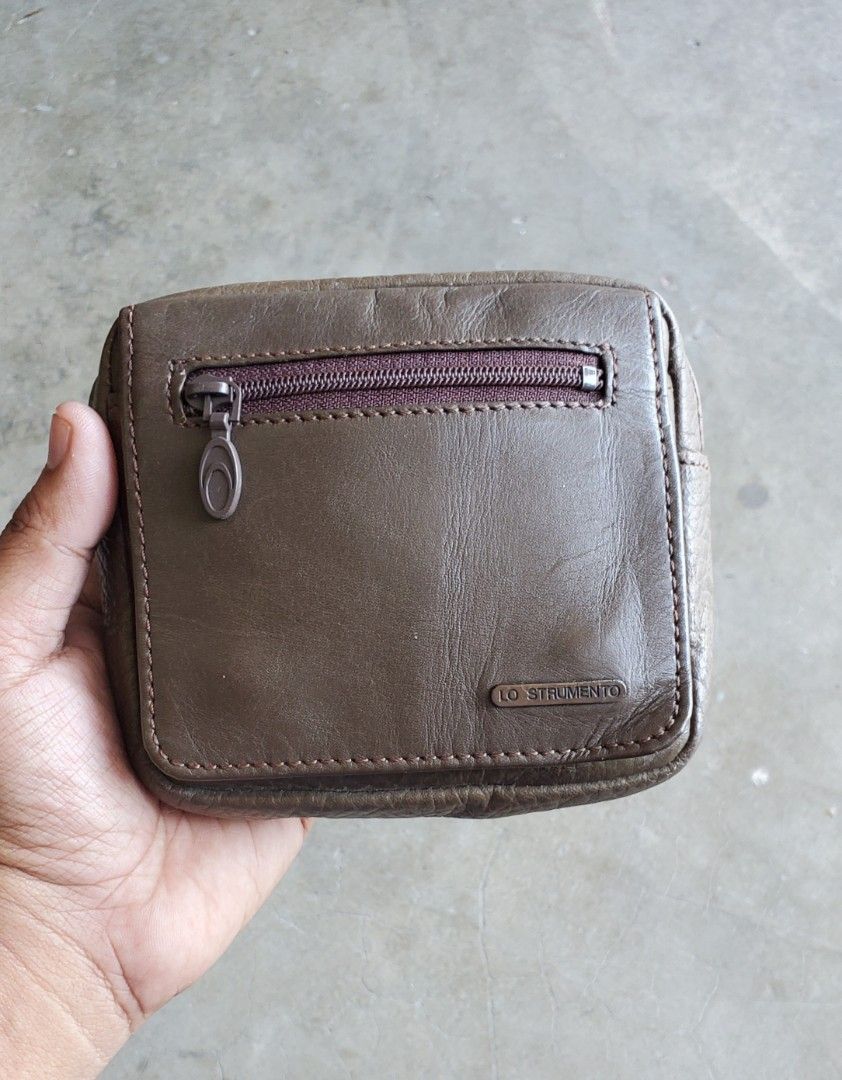 Beg pinggang kulit LO STRUMENTO Men s Fashion Bags Belt bags Clutches and Pouches on Carousell