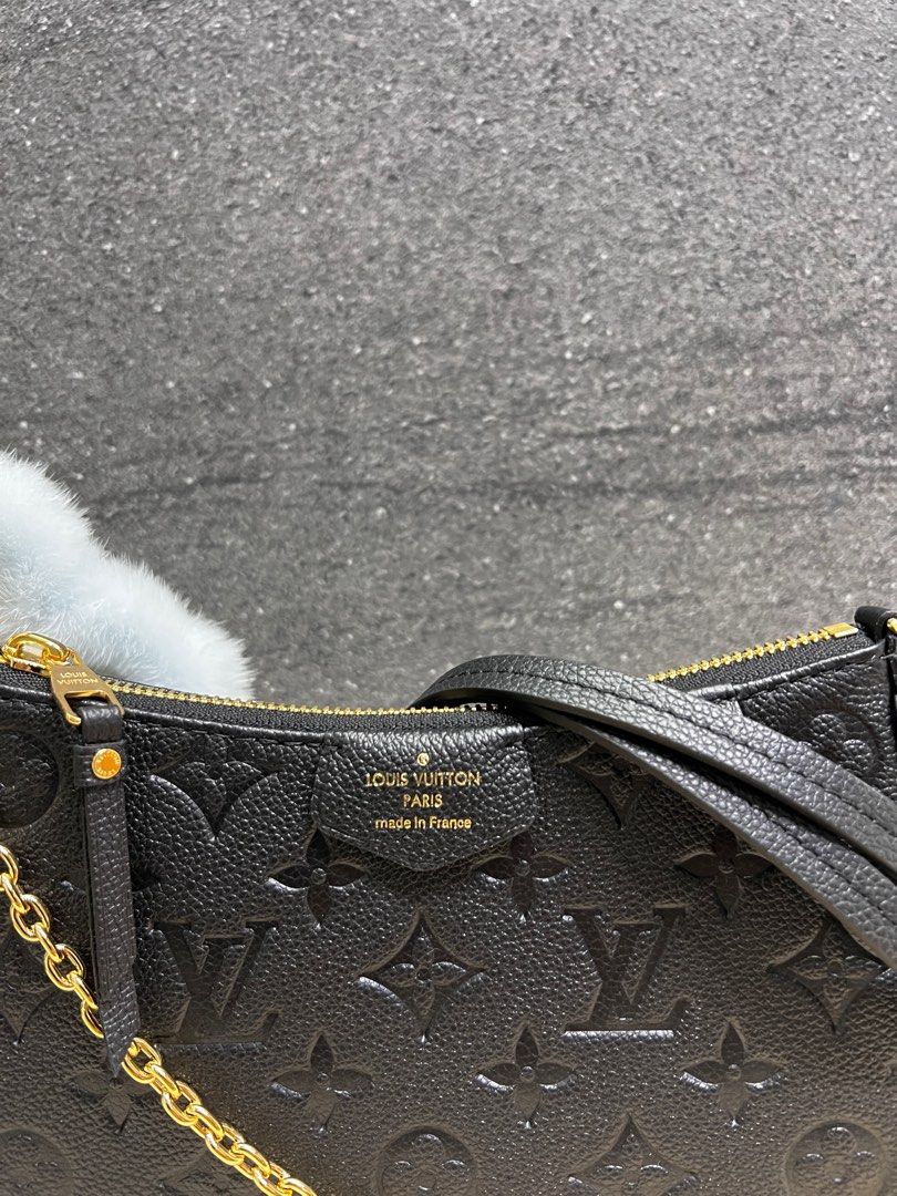Louis Vuitton Easy Pouch on Strap Shoulder Bag Creme Monogram Empreinte  Leather