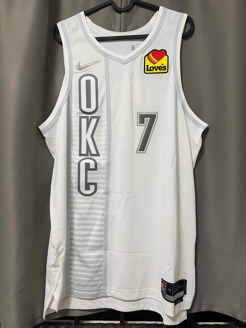 NBA_ Basketball Jerseys 75th 2022 Custom Printed Oklahoma's City's