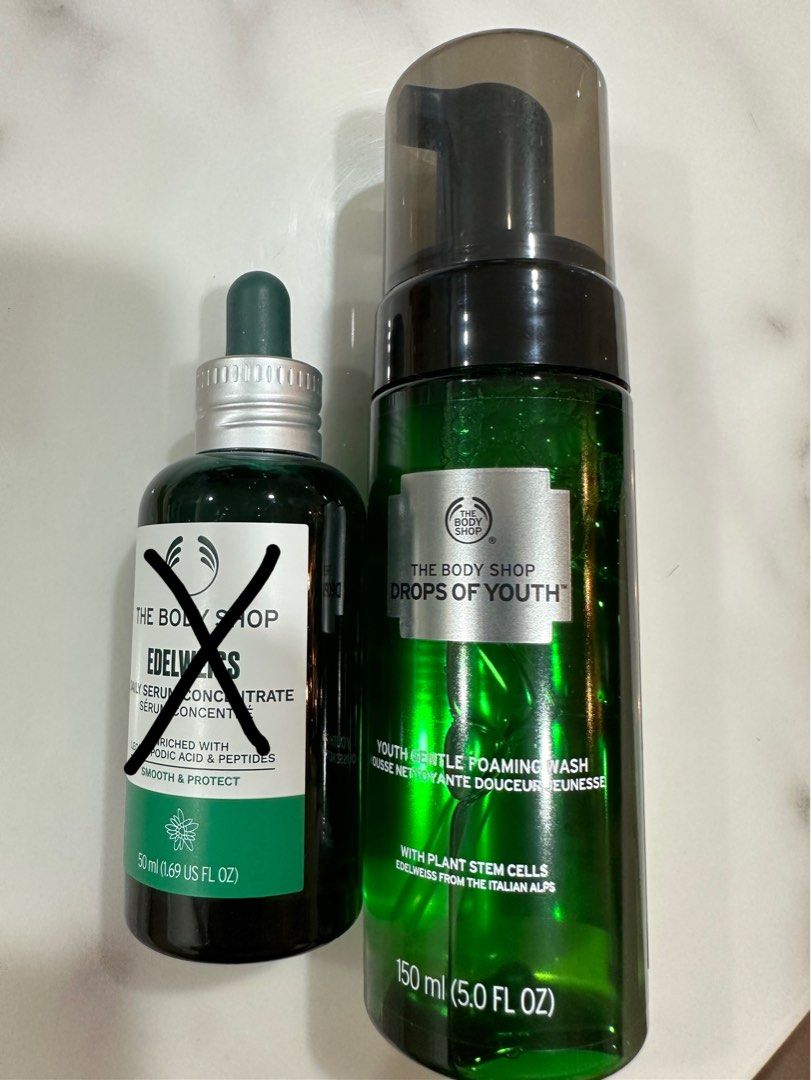 Body Shop Drop of youth foaming wash, Beauty & Personal Care, Face