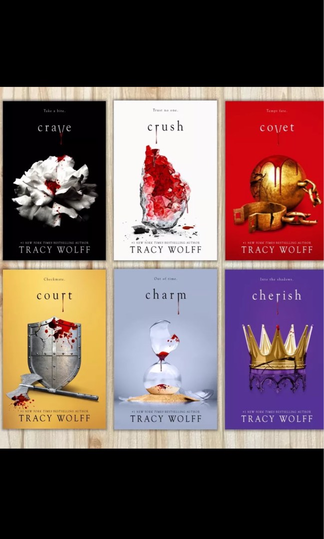 Book Crave Crush Covet Court Charm Cherish Tracy Wolff (English