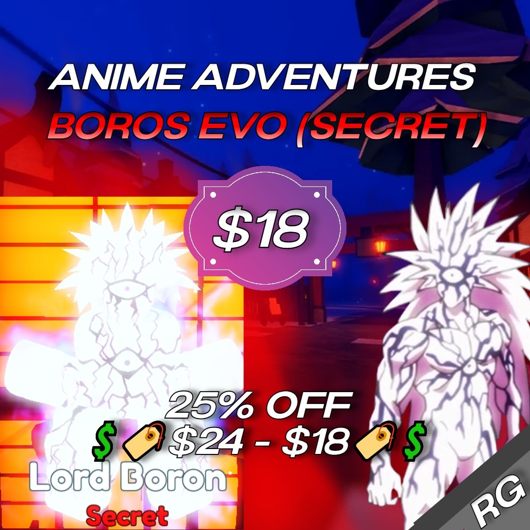 TRADING BORON EVO! : r/AnimeAdventuresRBLX