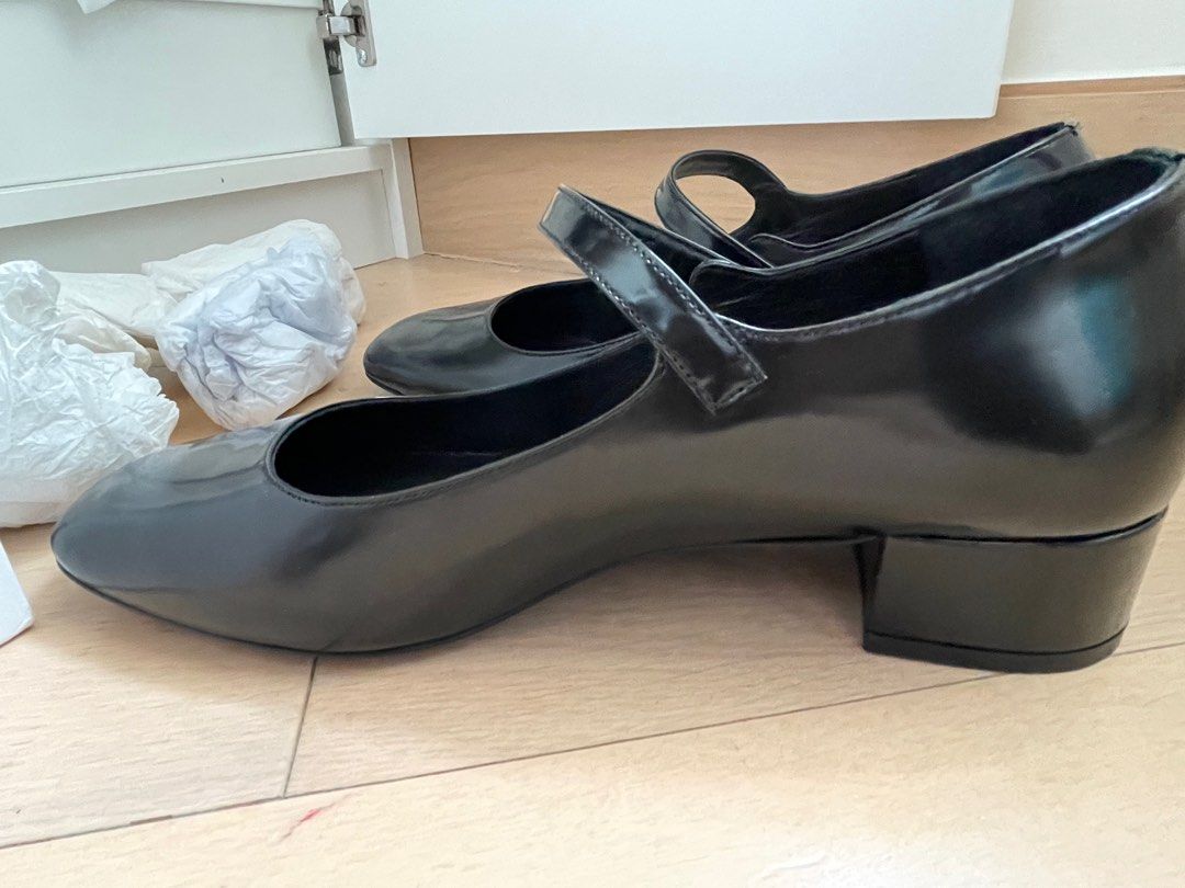 By Far Ginny Mary Janes Heels Black Size 36