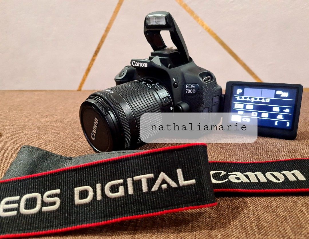 Canon 700D touch flip screen camera DSLR (Category: Cameras) located in Manila. Submitted by ali_suson (Listing ID 1232065663, Image 1). Description: Camera and kitlens. (Basic Camera Bag, Strap and charger included.) No issues. Works in pristine condition. No vignette, no fungus or mold. 9/10 smooth. For self pickup lang po, no meetups. (Manganganak napo kase ako next month.) Test all you want upon pickup. COD available via LBC. (Please send val