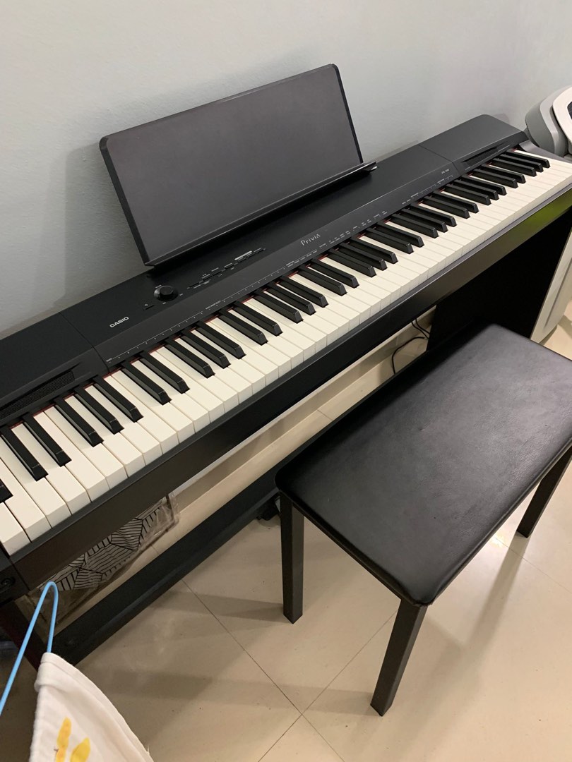 Piano digital casio online privia px 160 bk